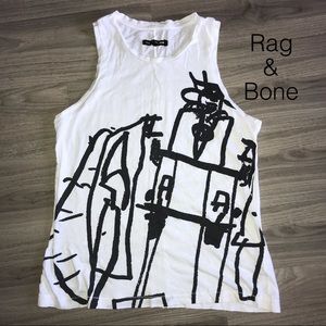Rag & Bone Sleeveless Shirt